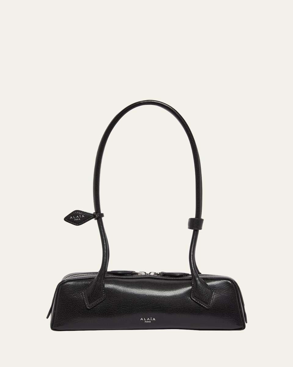 Le Teckel Small Lizard Shoulder Bag